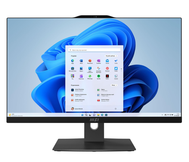 MSI Modern AM242P 1M Core 5-120U/16GB/512/Win11X Czarny - 1518637 - zdjęcie